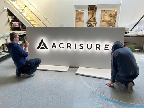 Acrisure Sign